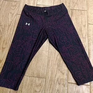 Under armour workout capri.